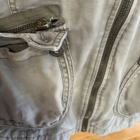 Jack BB Dakota Grey Size Xl  Jacket Twilight Bella Swan Cargo Utility Cosplay - Picture 6 of 10